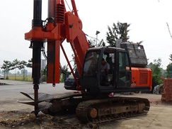 挖掘机改旋挖钻